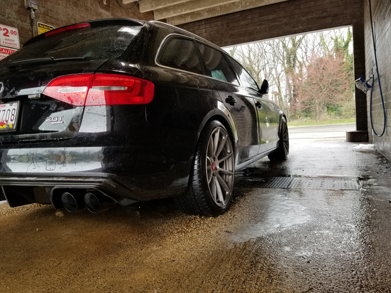 Washing the car once it was finally back together. Ultimate humblebadge, anyone?
